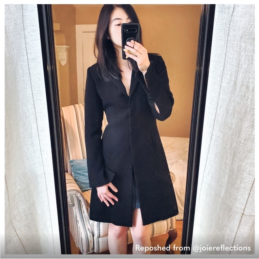 Long-line Blazer Dress